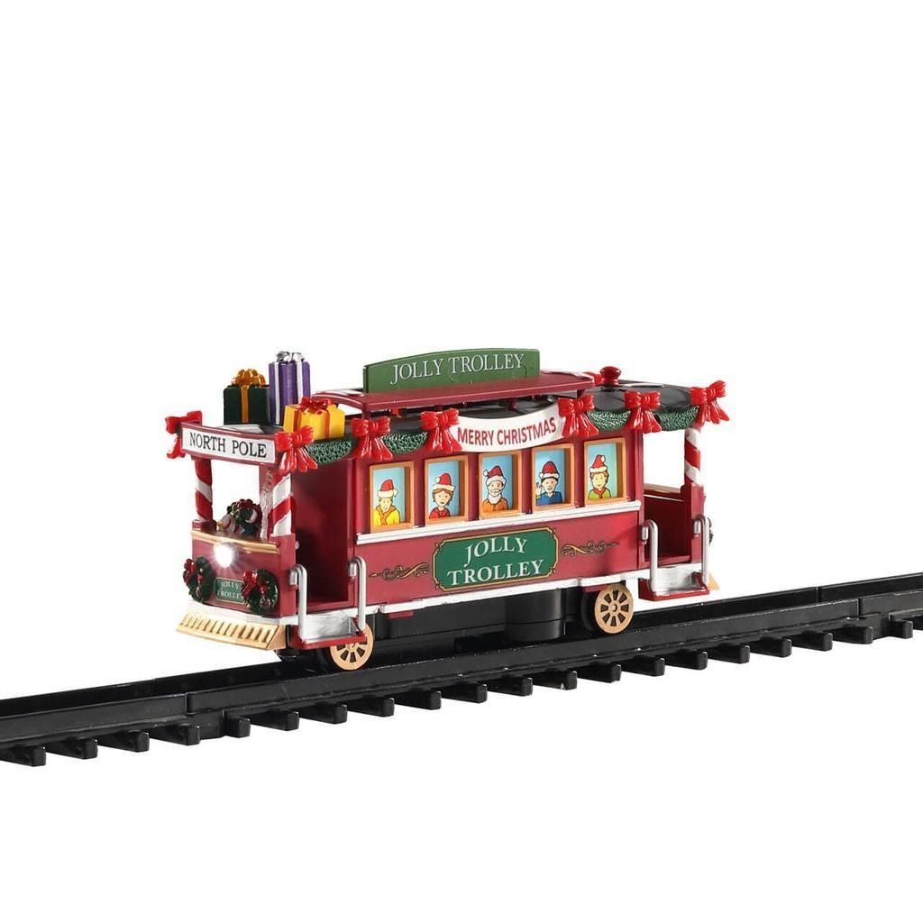 Bild von Weihnachtsdekoration Waggon batteriebetrieb