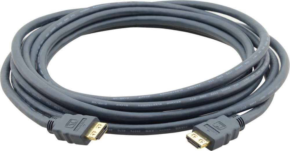 Bild von Kramer C-HM/HM Series C-HM/HM-25 - HDMI-Kabel - HDMI männlich zu HDMI männlich - 7,6 m (97-0101025)