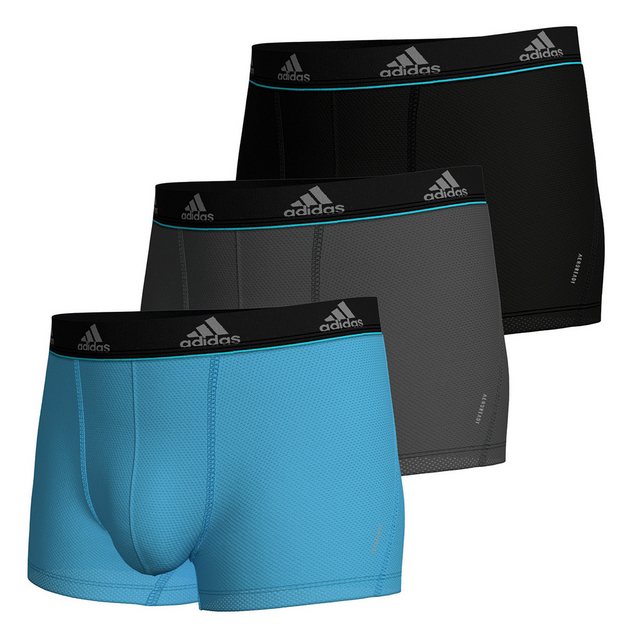 Bild von adidas Sportswear Boxershorts 3er Pack Trunk Active Micro Mesh (3-St., 3er Pack) mit Logo-Bund