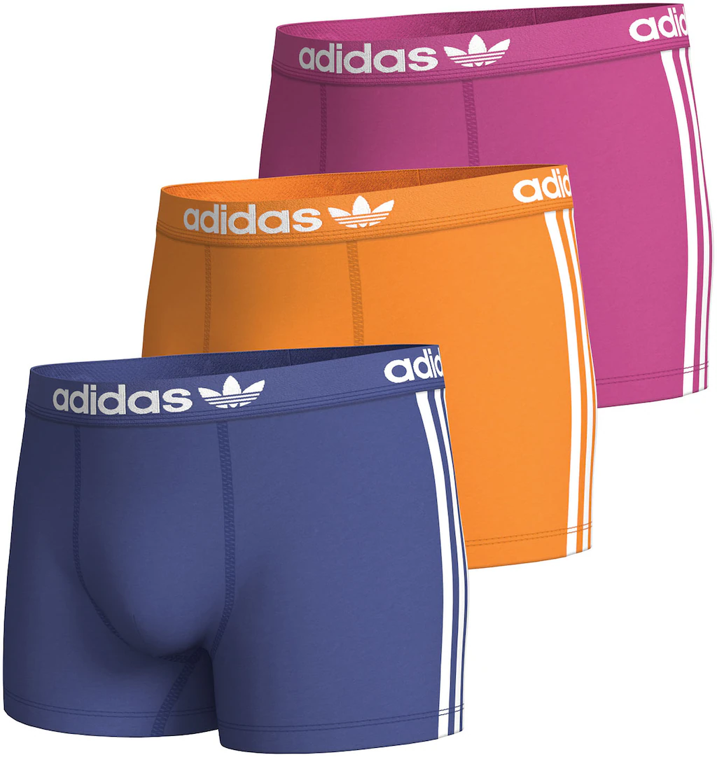 Bild von adidas Originals Boxershorts, (Packung, 3 St.), mit elastischem Logo-Bund