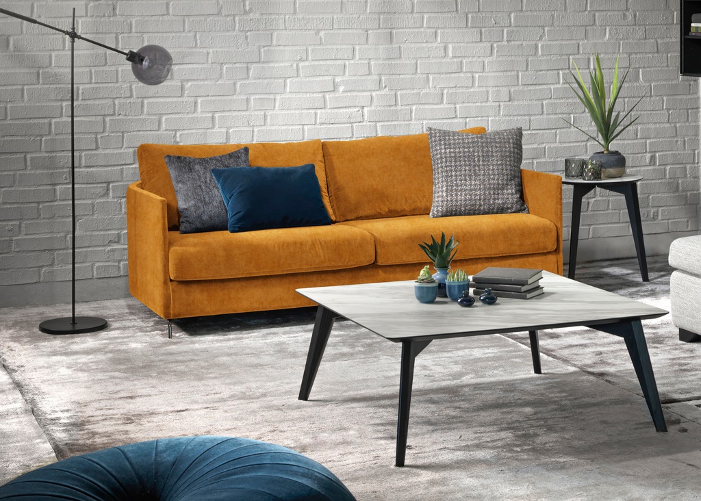 Bild von furninova 2,5-Sitzer "Harmony Day, sehr bequem und modern durch die schmalen Armteilen", im skandinavischen Design