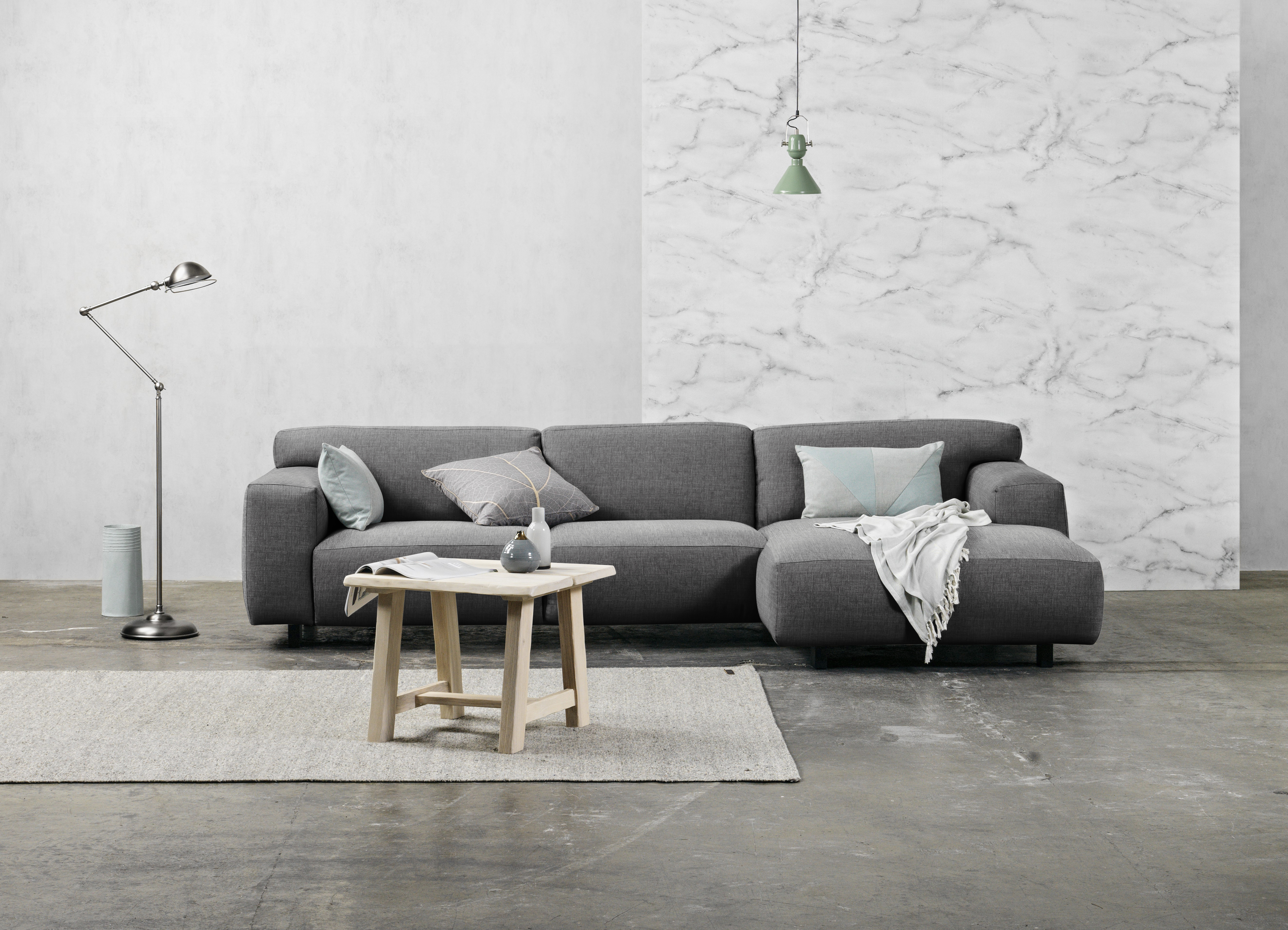 Bild von furninova Ecksofa "Vesta, modern und sehr bequem, tolle Detailverarbeitung, L-Form", im skandinavischen Design