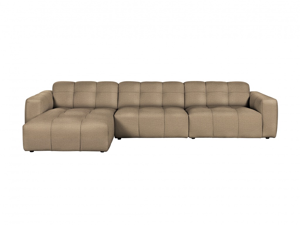 Bild von furninova Ecksofa "Chess, Designsofa mit sehr hohem Sitzkomfort, Eyecatcher im Wohnzimmer", mit attraktiver Steppung, im skandinavischen Design