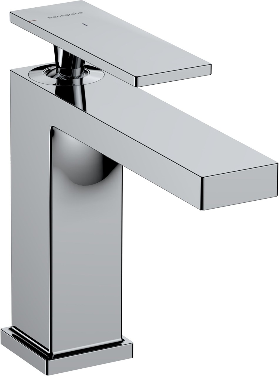 Bild von hansgrohe Tecturis E	1 x Einhebel-WaschtischmischerProduktdetails:	Standmontage, starrer Auslauf	ComfortZone 110	Griff: Hebelgriff	Material: Messing	Strahlart: WaterfallStream	Keramikmischsystem	Temperaturbegrenzer einstellbar	mit Zugstangen-Ablaufgarnitur G1 1/4	CoolStart - Kaltwasser in Griff-Grundstellung	AirPower - Wasserstrahl mit Luft angereicht	mit EcoSmart+ Technologie ausgestattet	für Durchlauferhitzer geeignetTechnische Daten:	Ausladung: 144 mm	Auslaufhöhe: 117 mm	max. Durchfluss bei 3 bar: 4 l/min.	Anschlussart: G 3/8 Anschlussschläuche	Anschlussgröße: DN15	EU-Taxonomie: max. 6 l/min - wesentlicher Beitrag (SC) möglichLieferumfang:	Einhebel-Waschtischmischer, Anschlussschläuche	Befestigungsmaterial und Montageanleitung