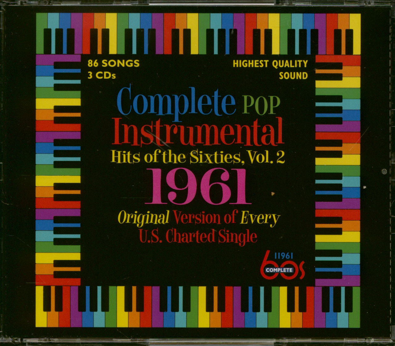 Bild von Various - Complete Pop Instrumental Hits 1961 (3-CD)