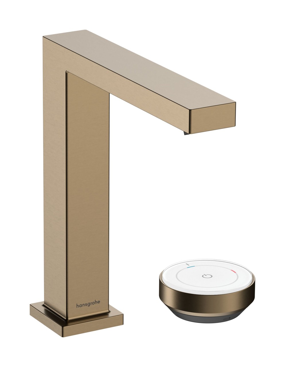 Bild von hansgrohe Tecturis E	1 x Einhebel-WaschtischmischerProduktdetails:	2-Loch Armatur	ComfortZone 150	Strahlart: WaterfallStream	Material: Messing	mit Ablaufgarnitur unverschließbar	Material (Ablaufventil): Metall	Select Kartusche mit Temperaturverstellung	Bedienung durch Dreh- und Drückbewegung	Material (Bedienelement): Metallgehäuse, Sicherheitsglas	Bedienelement flexible positionierbar	keine Verschmutzung des Auslaufs durch Wasserflecken	mit Quick-Connect Schlauch	CoolStart: Kaltwasser in Griff-Grundstellung	AirPower: Wasserstrahl mit Luft angereichert	mit EcoSmart+ Technologie ausgestattet	für Durchlauferhitzer geeignetTechnische Daten:	Ausladung: 158 mm	Auslaufhöhe: 173 mm	max. Durchfluss bei 3 bar: 4 l/min.	Anschlussart: G3/8 Anschlussschläuche	Anschlussgröße: DN15	EU-Taxonomie: max. 6 l/min - wesentlicher Beitrag (SC) möglichLieferumfang:	2-Loch Waschtischarmatur, Anschlussschläuche	Befestigungsmaterial und Montageanleitung
