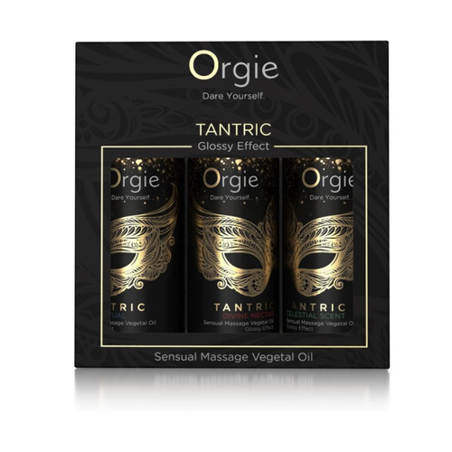 Bild von Orgie Massageöl 3er Set Tantric Sensual Massageöl mit Glossy Effekt