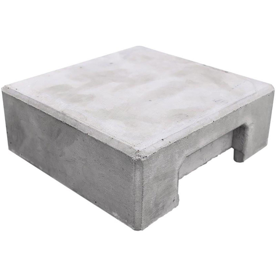Bild von Beckers Betonzaun Eckpfostenkappe Klassik Flach 14 cm x 14 cm x 5 cm