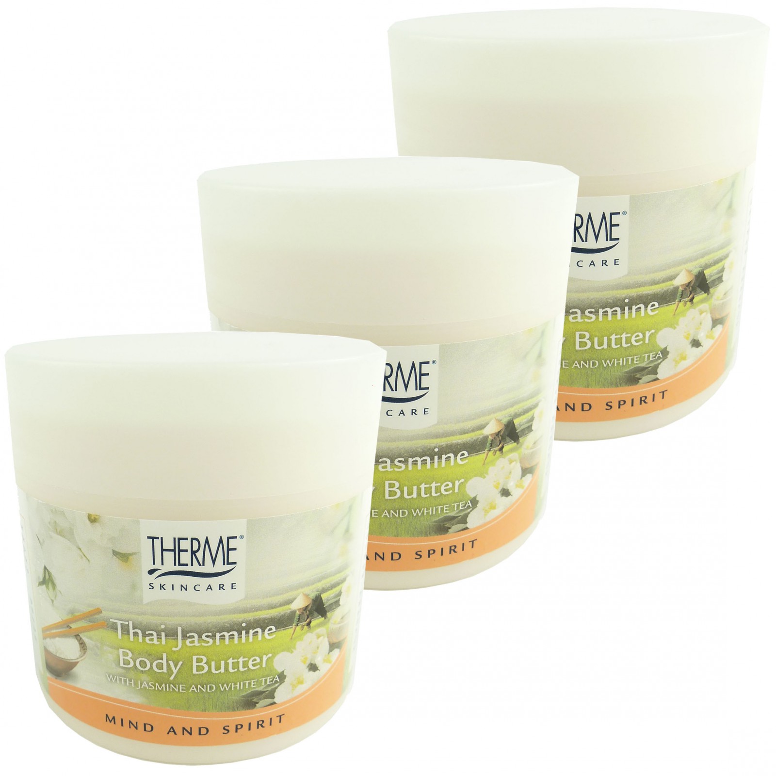 Bild von Therme Skincare Thai Jasmine Body Butter - Körper Haut Pflege MULTIPACK 3x250g