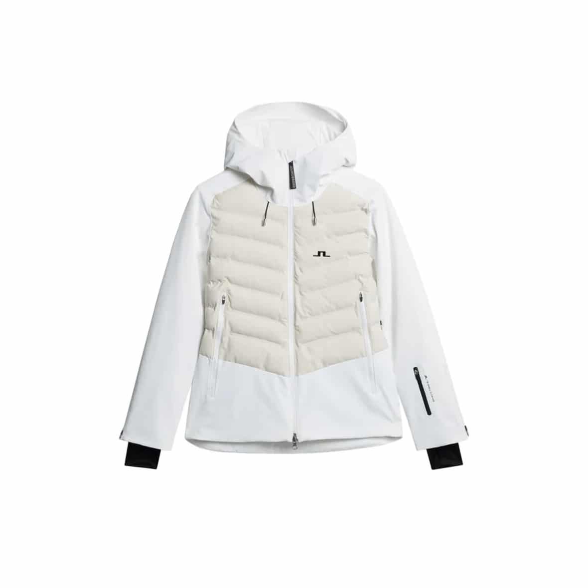 Bild von J.Lindeberg Hedwig Jacke Damen (Weiß L) Skibekleidung