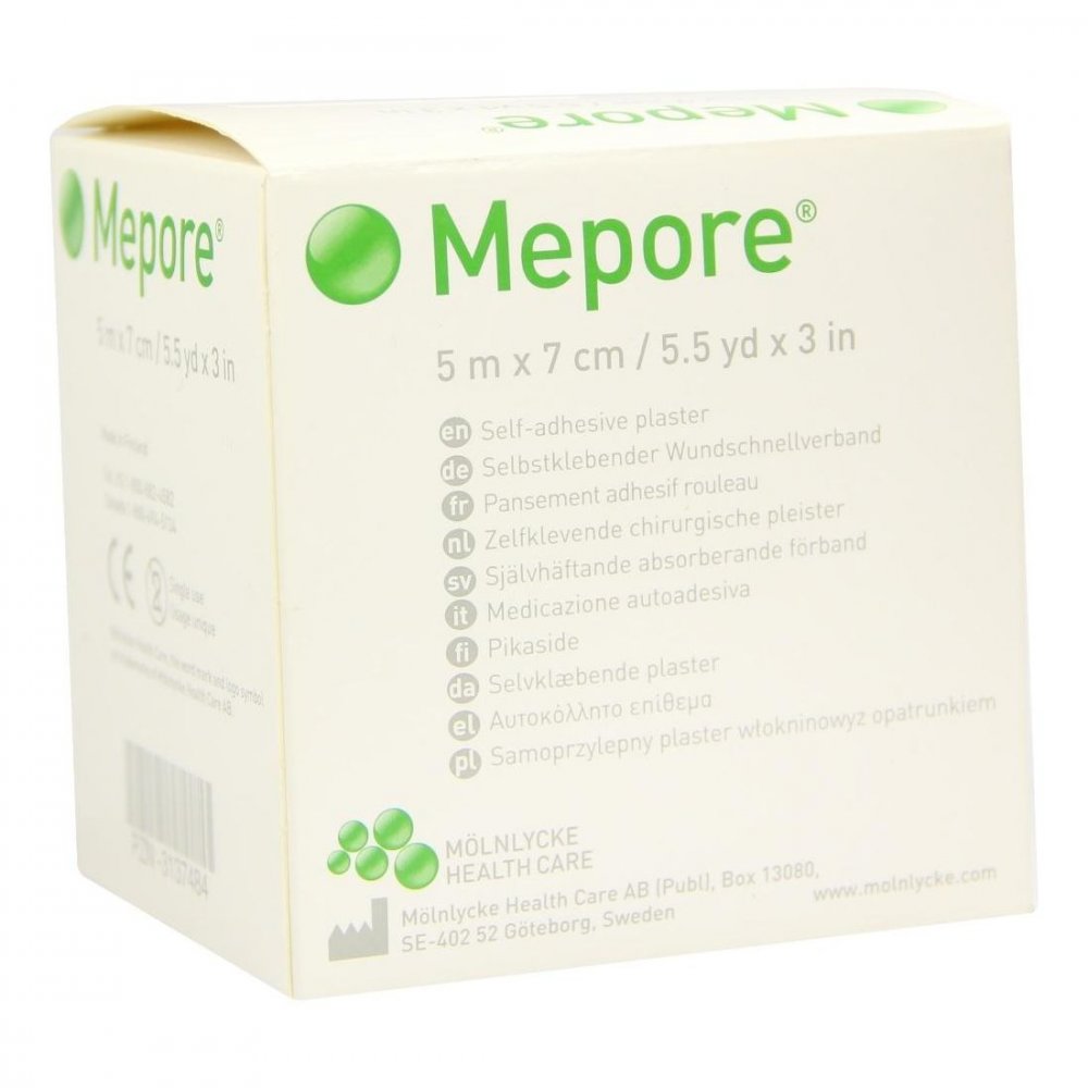 Bild von Mepore Wundverband 5mx7cm Unsteril - Zur Wundversorgung.