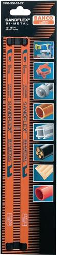 Bild von Bahco Metallsägeblatt HSS-Bi-Metall 300mm 24 Zähne Pack m.2 Stück 3906-300-24-2P, 24tpi 2, multi, 24tpi Pack 2