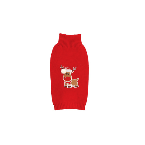 Bild von Dogman Strickpullover mit Weihnachtsmotiv für Hunde
