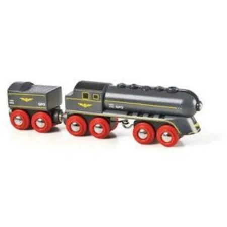 Bild von BRIO® Spielzeug-Eisenbahn BRIO World World Schwarzer Kugelblitz mit Tender