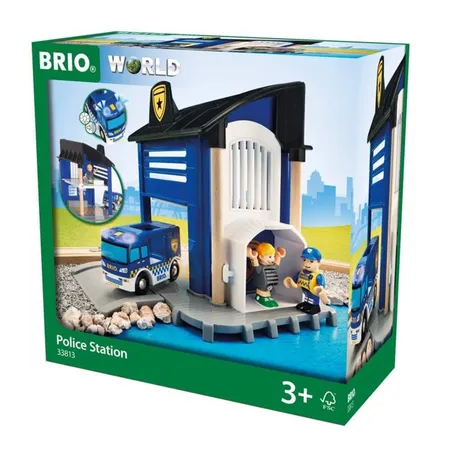 Bild von BRIO® Spielzeug-Eisenbahn BRIO World World Polizeistation mit