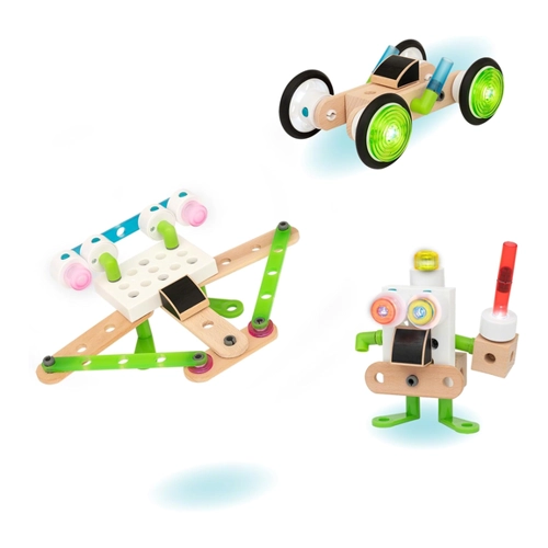 Bild von BRIO Builder 34593 Licht-Konstruktionsset, 120 tlg. - Das kreative Konstruktionsspielzeug aus Schweden mit mehrfarbigen Licht-Bausteinen für noch mehr Spielspaß - Für Kinder ab 3 Jahren