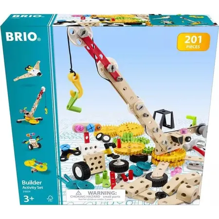 Bild von BRIO® Spiel Spielzeug Bausystem Builder Kindergartenset 201 Teile 34604