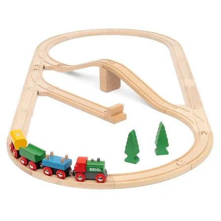 Bild von BRIO® Spielzeug-Eisenbahn »65 Jahre Holzeisenbahn Jubiläums-Zugset«, Made in Europe; FSC® - schützt Wald - weltweit