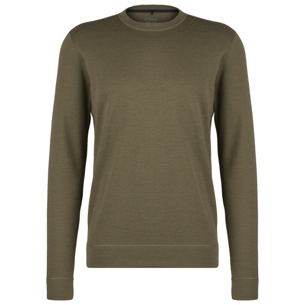 Bild von Stoic, Herren, Pullover, Merino260 MMXX.Göteborg Crew, Grün, (L)