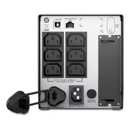 Bild von Fujitsu Smart-UPS replace batt. OEM, APC Smart-UPS SMT - SMT1500I - Unterbrechungsfreie Stromversorgung 1.500VA (Line Interactive, AVR, LCD Display, 8 Ausgänge IEC-C13, Shutdown Software), Fujitsu FJT1500i (1500 VA, 980 W, Line-Interaktiv USV), USV, USV OEM Fujitsu Smart UPS 1500I 1500VA 230V (FJT1500I), Fujitsu Smart-UPS - USV (gleichwertig mit: APC RBC7) - Wechselstrom 230 V - 1 kW - 1500 VA - Ethernet, RS-232, USB, Fujitsu USV-Anlage Smart-UPS 1500 VA 1000 W Tower - USV-Gerät - schwarz