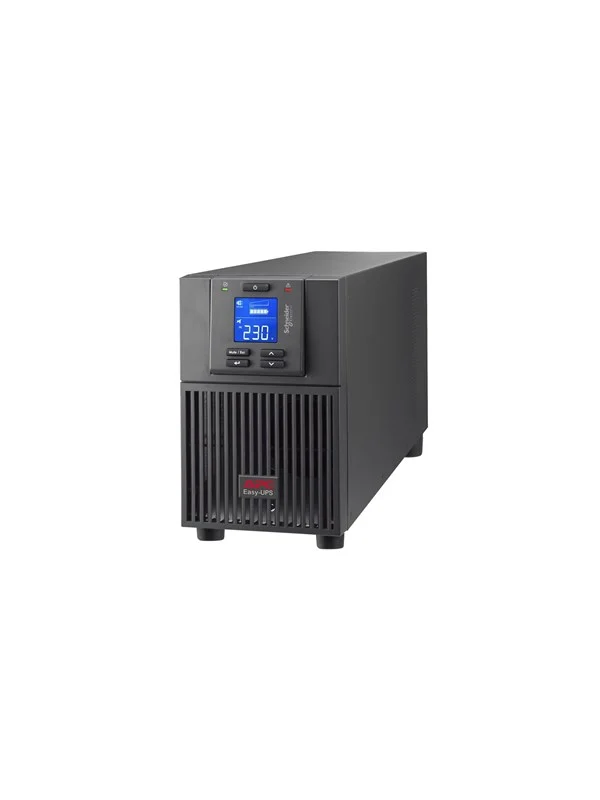 Bild von APC Easy UPS On-Line - USV - Tower - Wechselstrom 220/230/240 V - 1800 Watt - 2000 VA - 1-phasig - Bleisäure - USB, serial - Ausgangsanschlüsse: 4 - PFC - Europa - Schwarz, RAL 7010 (SRV2KI-E)