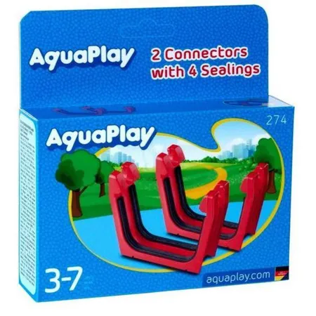 Bild von Aquaplay Wasserbahn Outdoor Wasser Spielzeug Zubehör Verbindung 2x Dichtung 8700000274