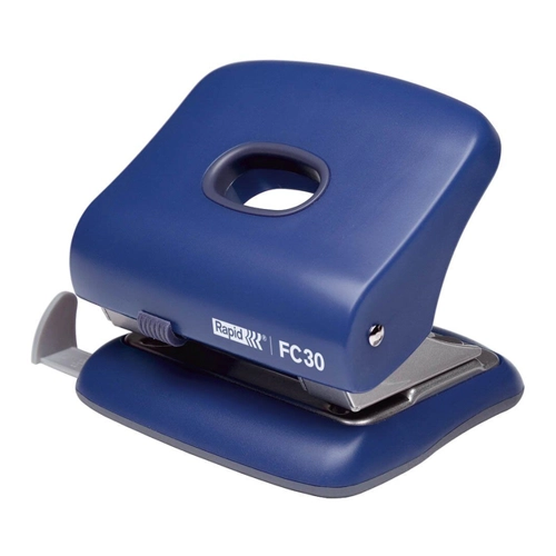 Bild von Starker Bürolocher FC30, Kunststoff/Metall, 30 Blatt, blau
