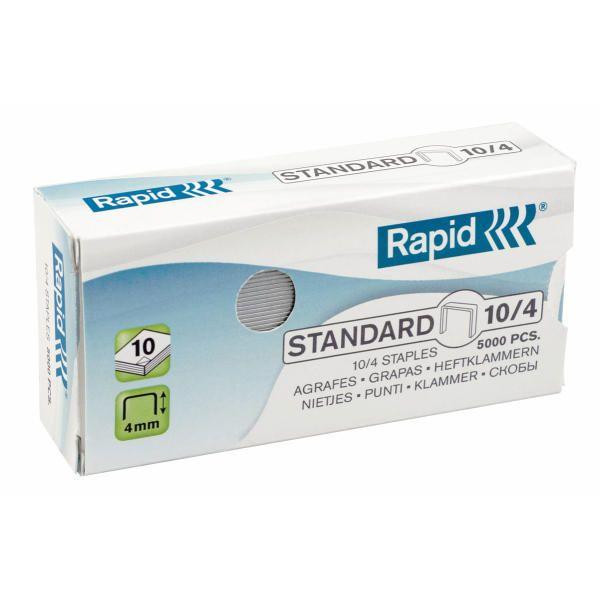 Bild von Rapid Heftklammern No.10 Standard verzinkt 5.000 Stück
