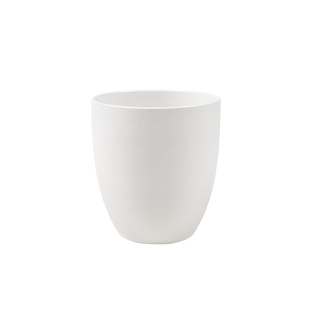 Bild von Wikholm form Design Pflanzgefäß / Blumentopf cremeweiß ⌀ 26 x H 27 cm