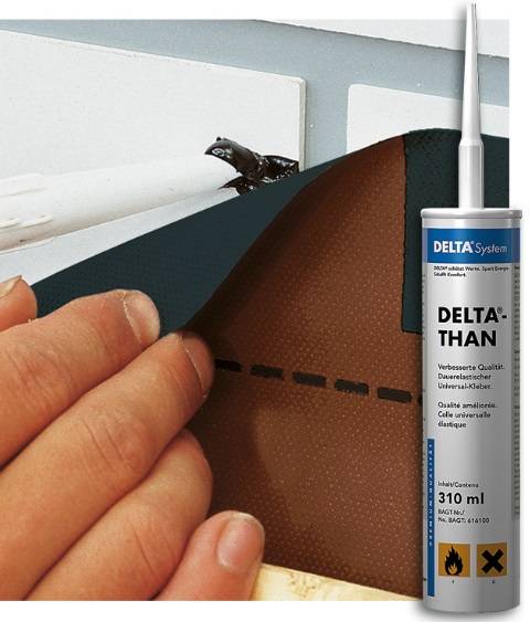 Bild von Dörken Delta Than Kartuschenkleber aus Spezialkautschuk 310ml (0,041EUR/ml)