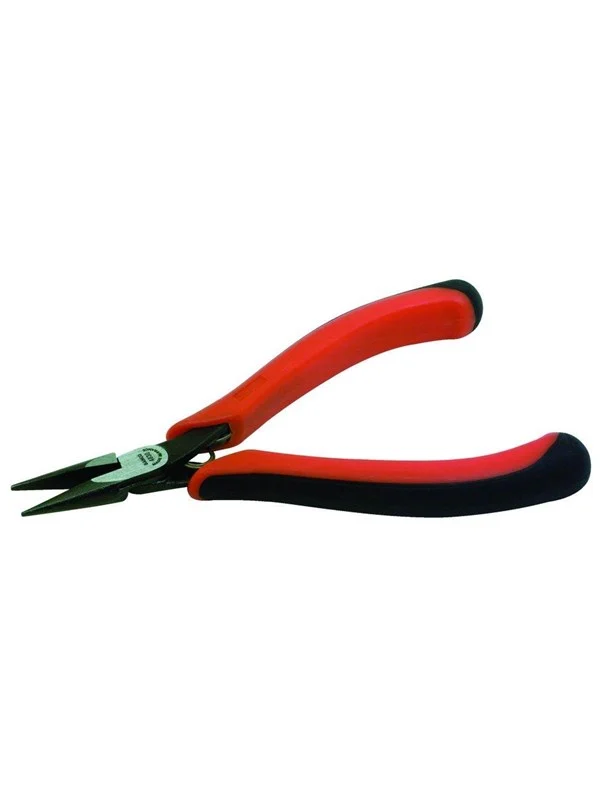Bild von Bahco Ergo™ Half-round Nose Pliers With Bi-component Handles And Serrated Jaw 135 Mm Orange