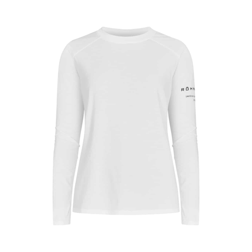 Bild von Röhnisch Clara Relaxed Long Sleeve Damen (Weiß XL) – Komfort und Stil vereint