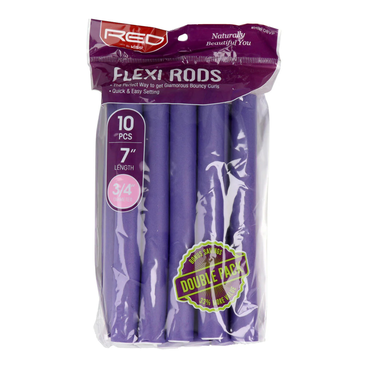 Bild von Lockenwickler Red Kiss Kiss Flexi 10 Stücke