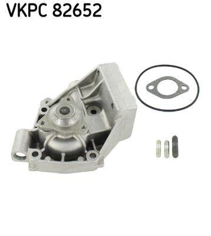 Bild von SKF Wasserpumpe für Keilrippenriementrieb VKPC 82652 Kühlmittelpumpe,Kühlwasserpumpe FIAT,PEUGEOT,CITROËN,DUCATO Pritsche/Fahrgestell (230)