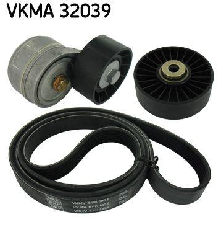 Bild von SKF Keilrippenriemensatz VKMA 32039  FIAT,ALFA ROMEO,LANCIA,MULTIPLA (186),BRAVO I (182),BRAVA (182),MAREA Weekend (185),MAREA (185),147 (937)