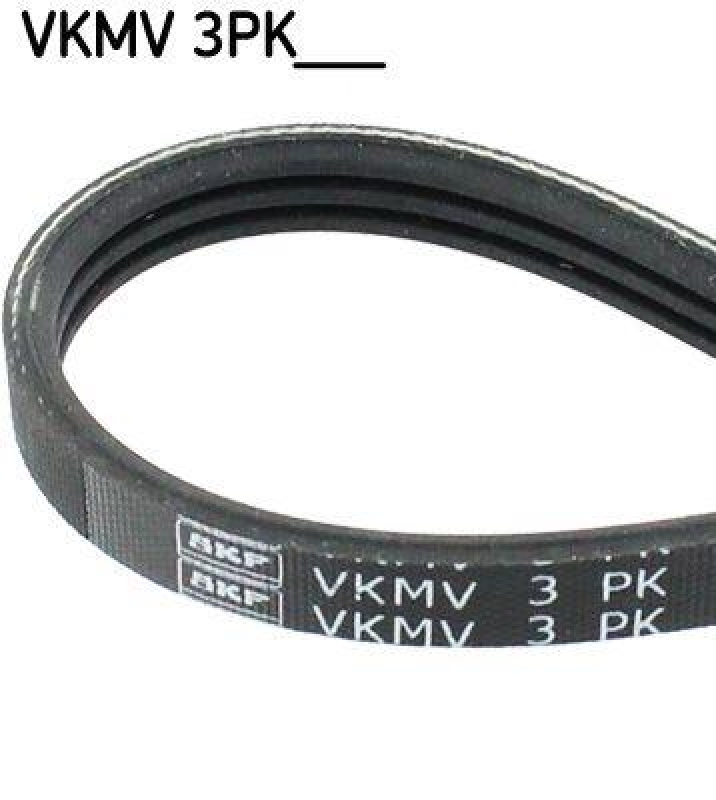 Bild von SKF Keilrippenriemen VKMV 3PK740 Rippenriemen RENAULT,PEUGEOT,NISSAN,Clio III Schrägheck (BR0/1, CR0/1),CLIO II (BB0/1/2_, CB0/1/2_),TWINGO I (C06_)