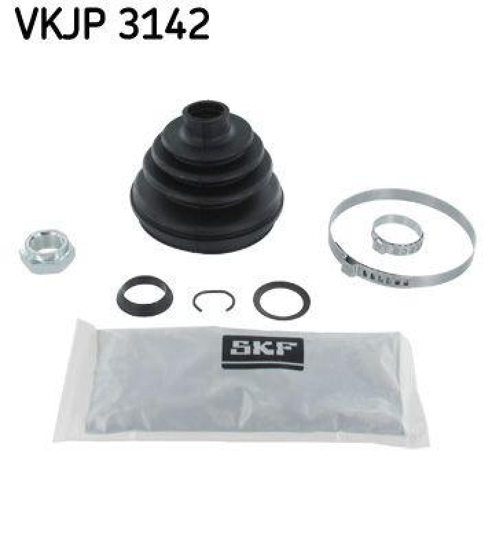Bild von SKF Achsmanschette VKJP 3142 Faltenbalg,Faltenbalgsatz VW,AUDI,SEAT,GOLF I Cabriolet (155),GOLF II (19E, 1G1),GOLF III (1H1),Golf III Cabrio (1E7)