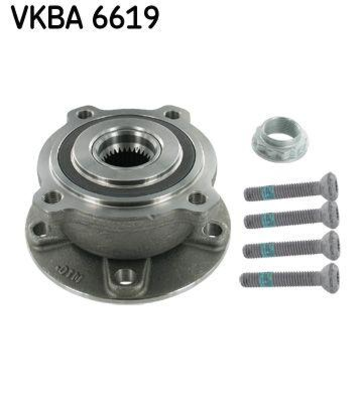 Bild von SKF Radlagersatz mit integriertem ABS-Sensor VKBA 6619 Radlager,Radlager & Radlagersatz BMW,X5 (E70),X5 (F15, F85),X6 (E71, E72),X6 (F16, F86)