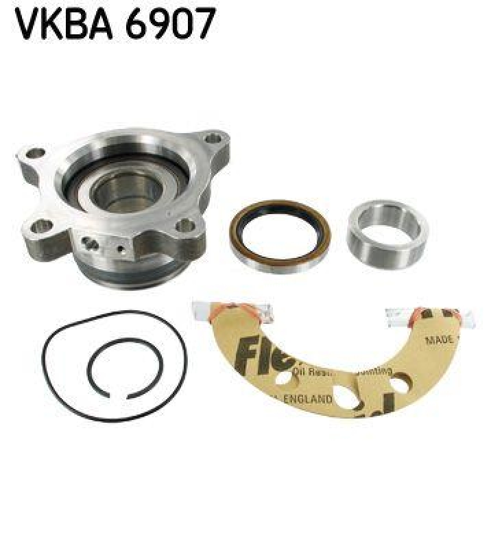 Bild von SKF VKBA 6907 Radlagersatz Radlager, Radlager & Radlagersatz mit Wellendichtring TOYOTA: Land Cruiser Prado 120, Land Cruiser Prado 150