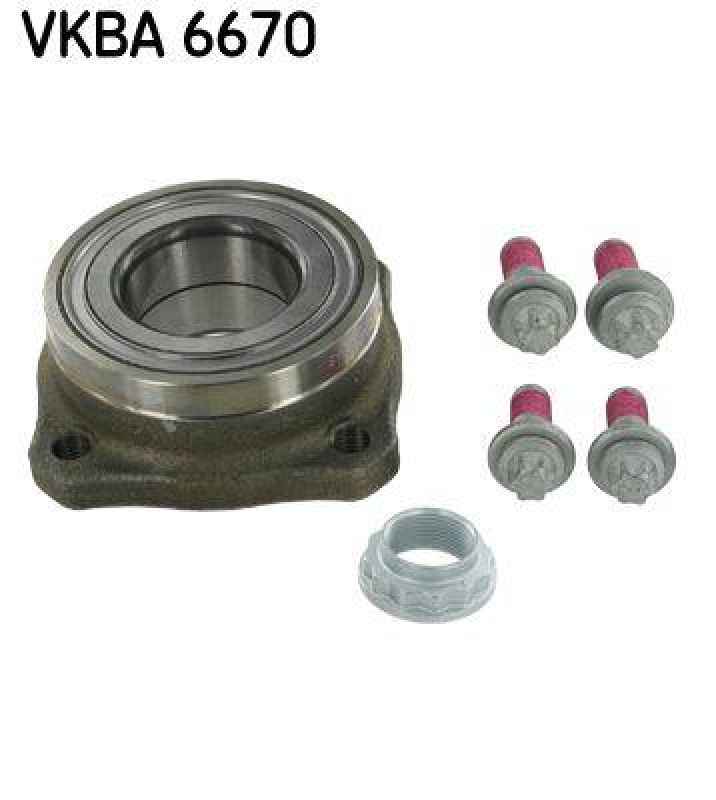 Bild von SKF Radlagersatz mit integriertem ABS-Sensor VKBA 6670 Radlager,Radlager & Radlagersatz BMW,ROLLS-ROYCE,5 Touring (F11),5 Limousine (F10)