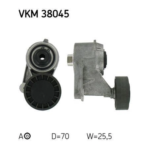 Bild von SKF Spannrolle VKM 38045 – Hochwertige Lösung für Mercedes-Benz Fahrzeuge