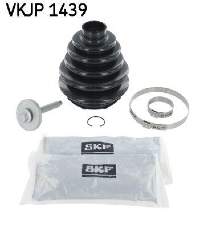 Bild von SKF VKJP 1439 Achsmanschette Faltenbalg, Faltenbalgsatz, Antriebswellenmanschette 118 Thermoplast FORD: Focus 2, Focus C-Max, Focus 2 Kombi