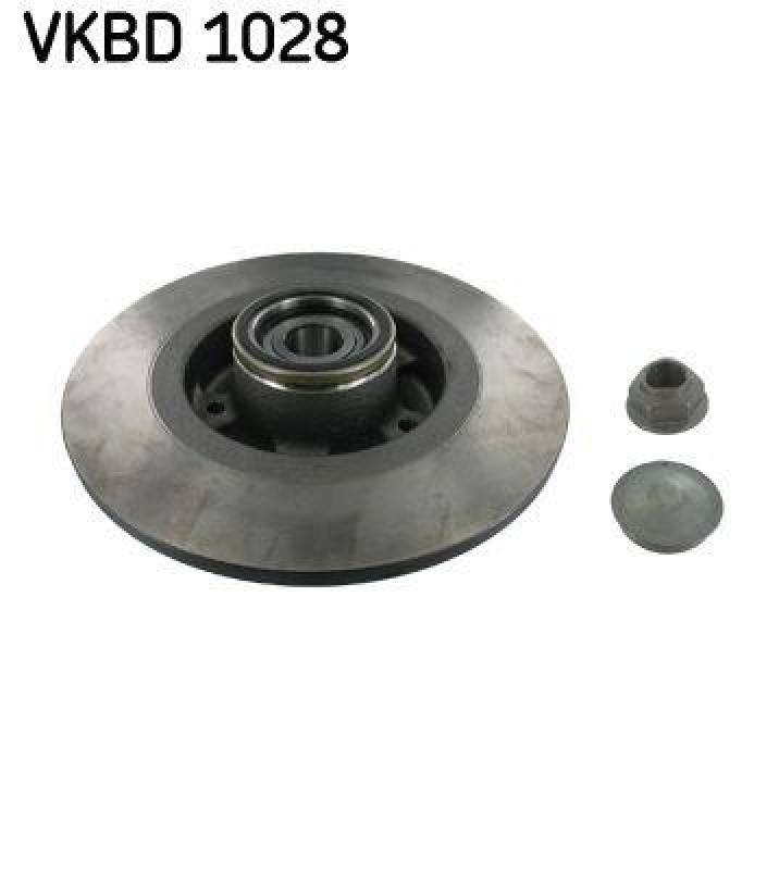 Bild von SKF Bremsscheibe voll VKBD 1028 Bremsscheiben,Scheibenbremsen RENAULT,Scénic III (JZ0/1_),GRAND SCÉNIC III (JZ0/1_),Fluence (L3_)