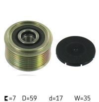 Bild von SKF Generatorfreilauf  59mm für NISSAN 23150-VW211 VKM 03415
