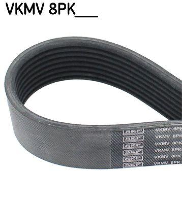 Bild von SKF Keilrippenriemen schwarz für BMW (BRILLIANCE) 11287589366 11287628661 VKMV 8PK1390