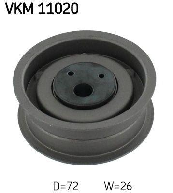 Bild von SKF Spannrolle, Zahnriemen Ø72mm 72mm für VW SEAT AUDI 051109243 VKM 11020