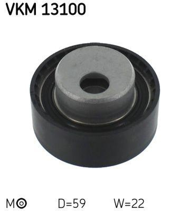 Bild von SKF Spannrolle, Zahnriemen Ø59mm 59mm für CITROËN (DF-PSA) PEUGEOT 0829.19 0829.29 0829.54 VKM 13100