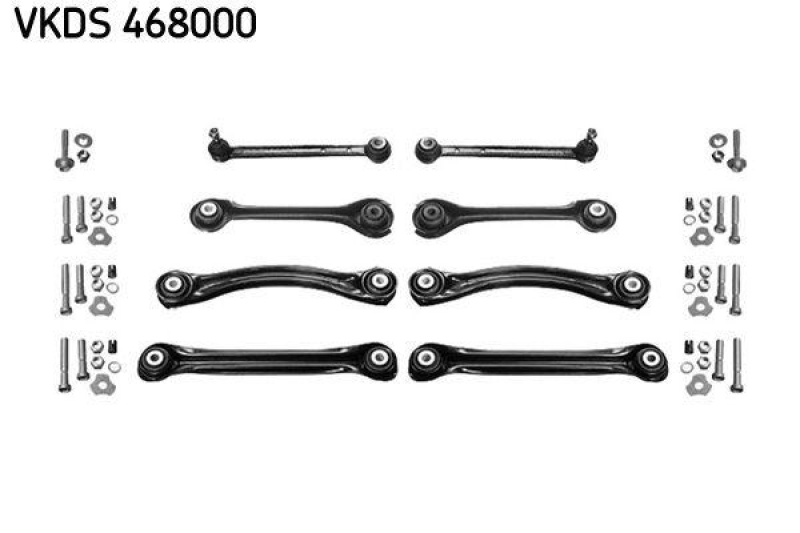Bild von SKF Querlenker-Reparatursatz VKDS 468000 Reparatursatz, Querlenker,Querlenkersatz MERCEDES-BENZ,C-Klasse Limousine (W203),190 (W201)