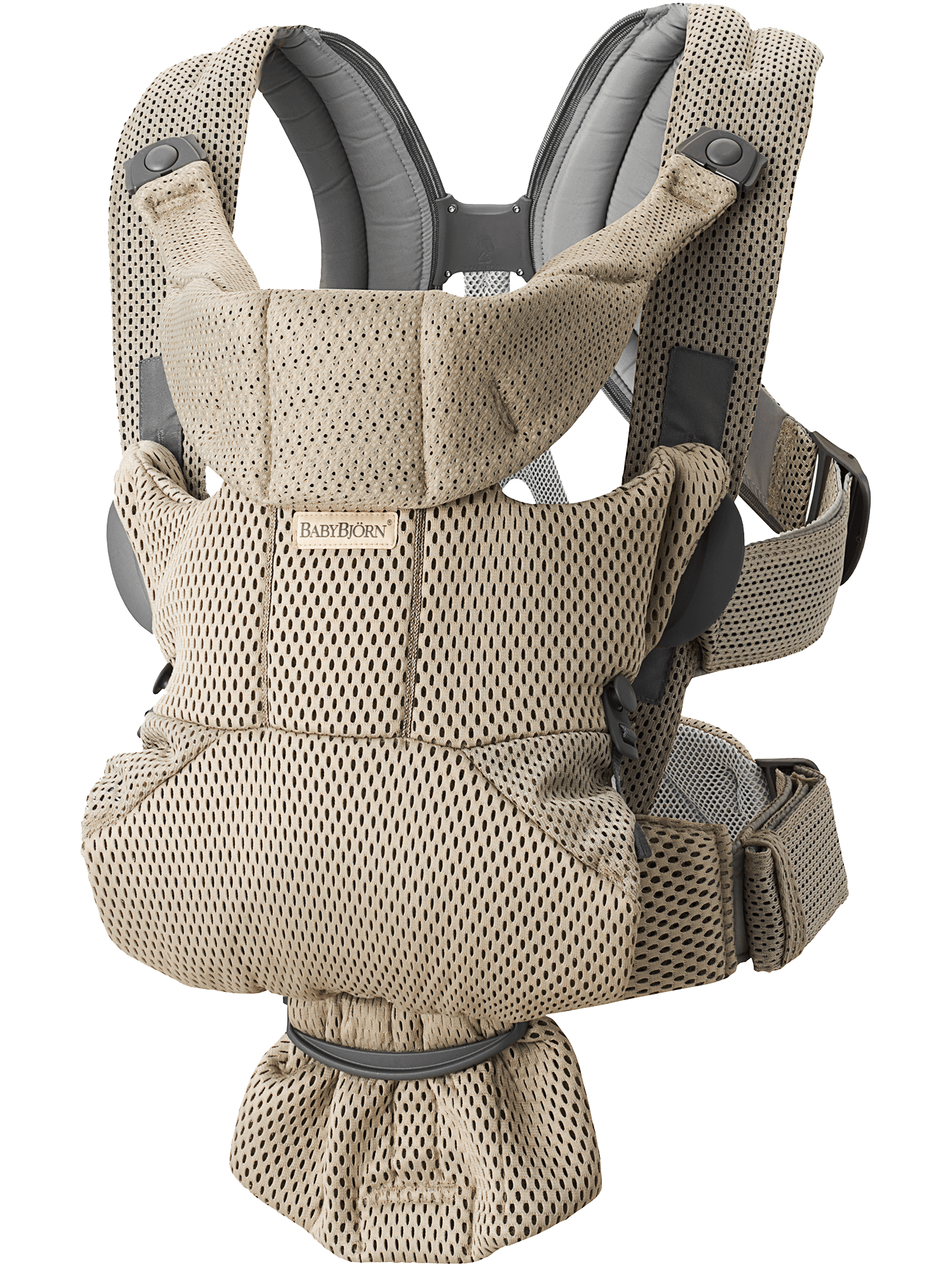 Bild von Babytrage Move - Grau beige / 3D-Netzstoff