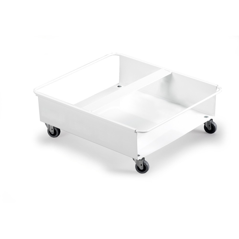 Bild von Durable Fahrwagen DURABIN TROLLEY DUO 60, Farbe: weiá, Abfalleimer, Weiss